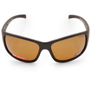 Dirty Dog Phin Satin Black/Brown Polarised Unisex Sunglasses 53675