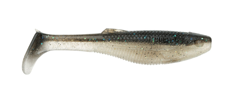 5 Pack of 4 Inch Rapala Crush City Heavy Hitter Soft Plastic Paddle Tail Lures