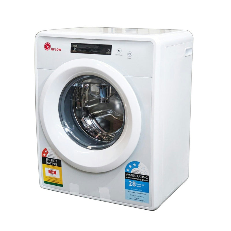 QFlow Mini 2.5kg Front Load Washing Machine