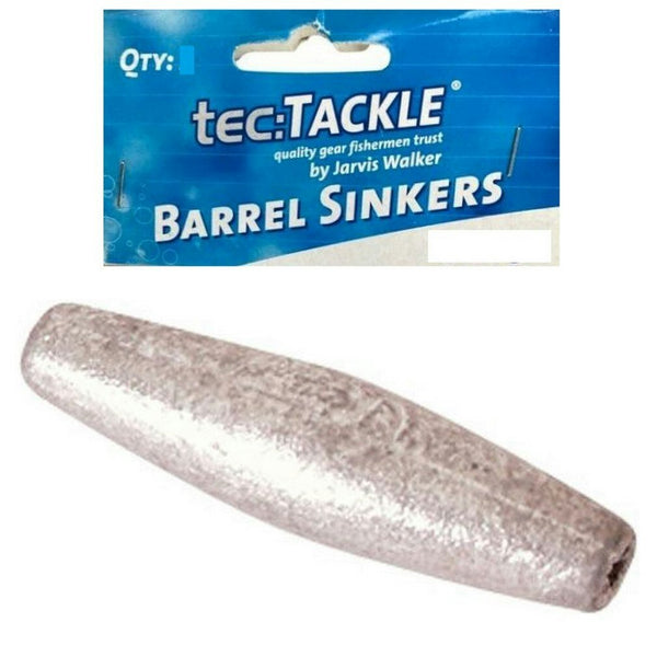 3 Pack of Jarvis Walker Size 5 Barrel Sinkers