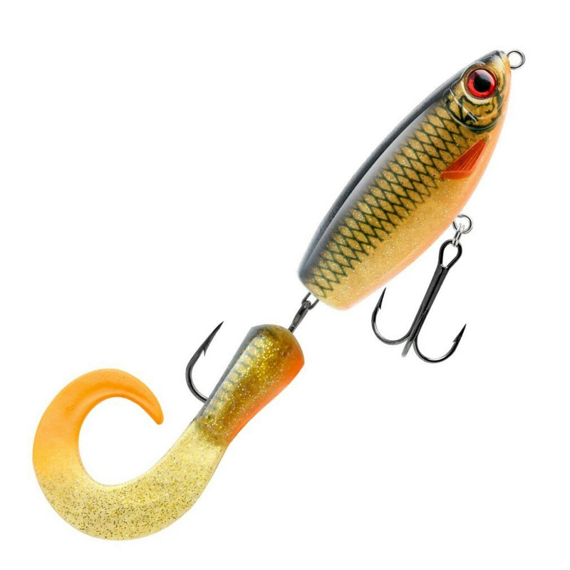 21cm Storm RIP Seeker Jerk Rigged Fishing Lure With Spare Tail -Redfin Shiner