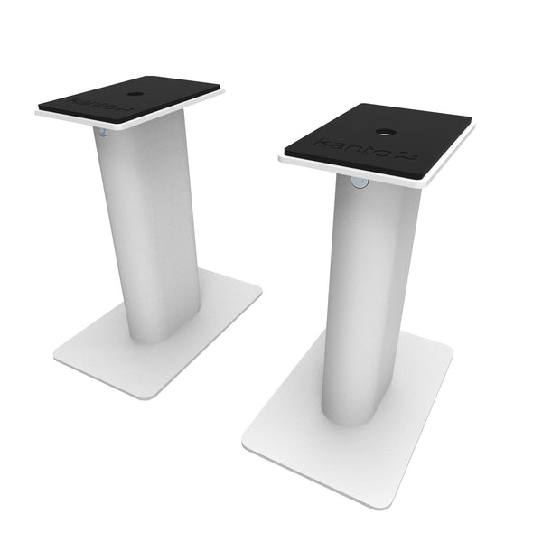 Kanto SP9W 9" Tall Universal Desktop Speaker Stand - Pair, White
