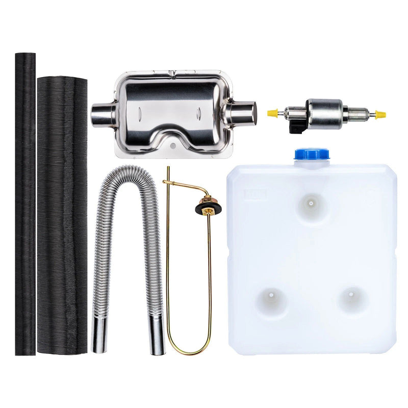 2kW Diesel Air Heater Full Installation Kit (2-Year Warranty)