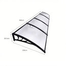 Mountview Window Door Awning Outdoor Canopy UV Patio Rain Cover DIY 1m X 4m