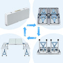 Aluminium Table and Stools Set