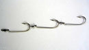 Mustad Pre-Rigged Deluxe Swivel Gang Hooks 4/0 X 3 Sets