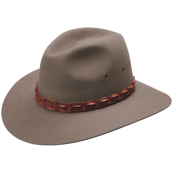 Akubra Coolabah Country Felt Wide Brim Kids Hat (Sizes 51-52)