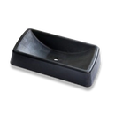 Large Rubber Jockey Wheel Receiver Wheel Stop 10" 250mm