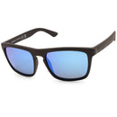 Dirty Dog Ranger Satin Black/Ice Blue Mirror Polarised Men's Sunglasses