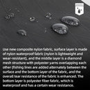 14L Waterproof Bike Saddle Bag Stable Removable Dry Bag Yellow