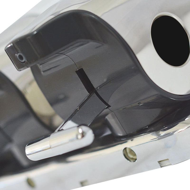 Traderight Group  3 Bottles Bathroom Shower Soap Dispenser Shampoo Gel Pump Wall 1500ml Black