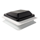 Coast RV 14x14 Black Wind-Up Roof Vent With 12V FAN