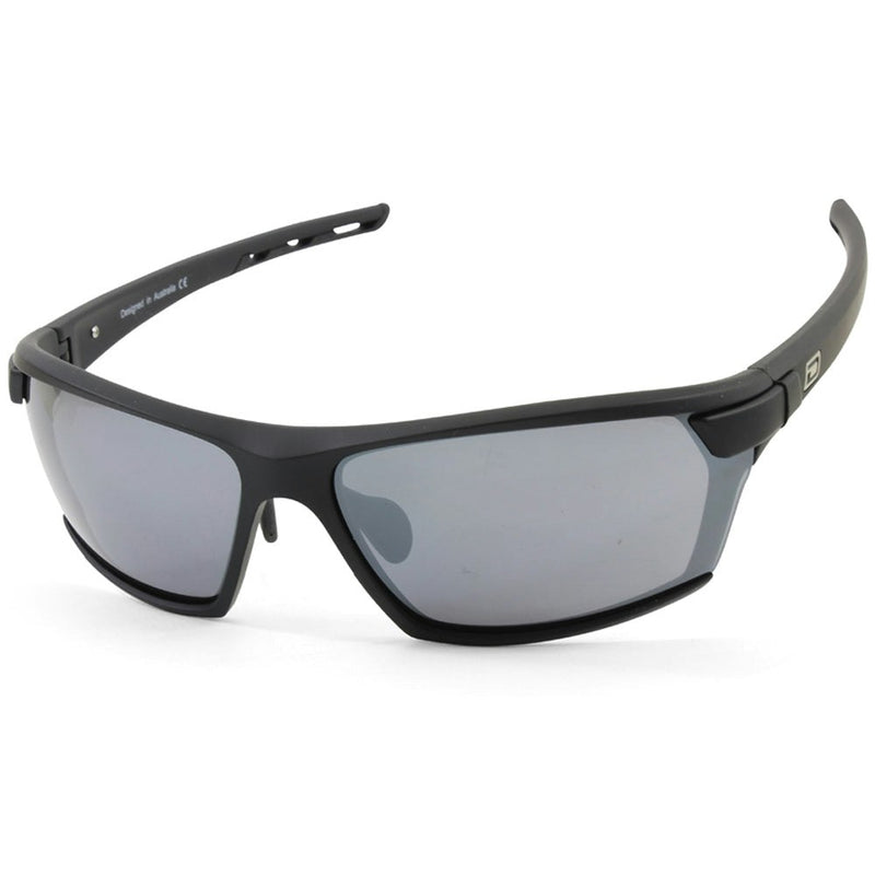 Dirty Dog Sport Evolve X1 Black/Silver & Clear Changeable Lens Sunglasses