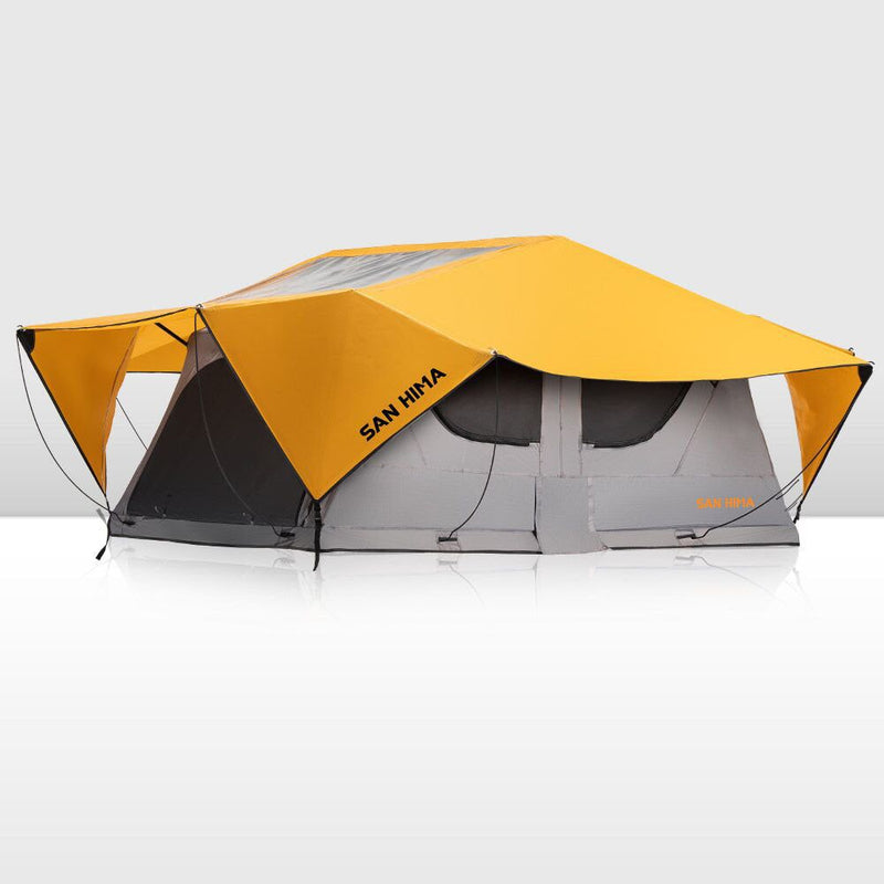 San Hima Alpine Rooftop Tent With Ladder Outdoor Camping Waterproof Car 4X4 4WD