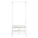 Levede Clothes Rack Stand Heavy Duty Steel Hanging Garment Organizer Coat 63cm