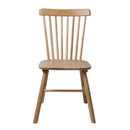 Levede 4x Dining Chairs Kitchen Windsor Chair Natural Wood Cafe Lounge Seat Oak