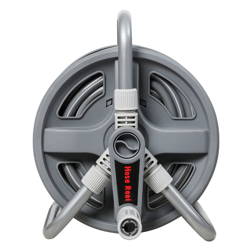 Traderight Water Hose Reel Holder 1/2'' X 20m Garden Watering Home Car Washing