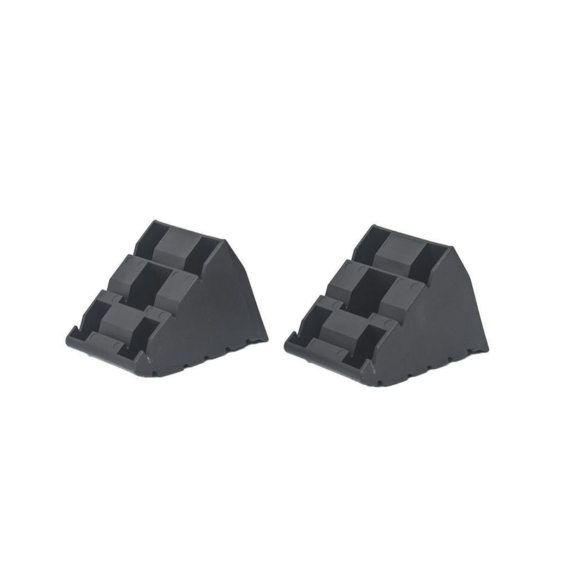Split Leveling Ramp Chocks BLACK