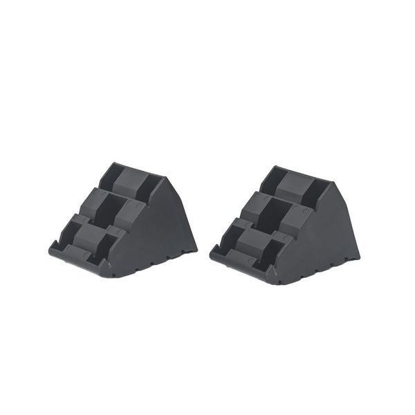 Split Leveling Ramp Chocks BLACK