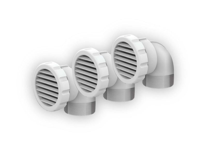 Furrion 9000 BTU Under Bunk Air Conditioner - 2.6kW (White Vent)