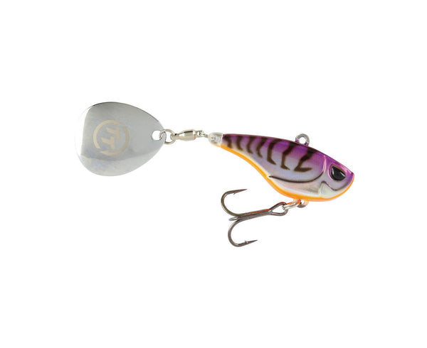 TT Lures Flashpoint+ 33mm Tail Spinner Vibe Lure - WAGASUJI PRAWN