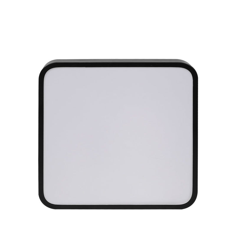 Emitto Ultra-Thin 5cm LED Ceiling Down Light Surface Mount Living Room Black 18W