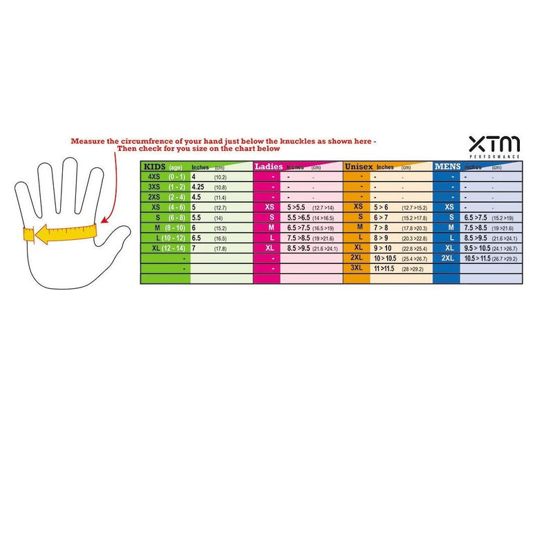 XTM Stomp Blue Unisex Insulated Waterproof Winter Snow Ski Gloves Sizes XS - S