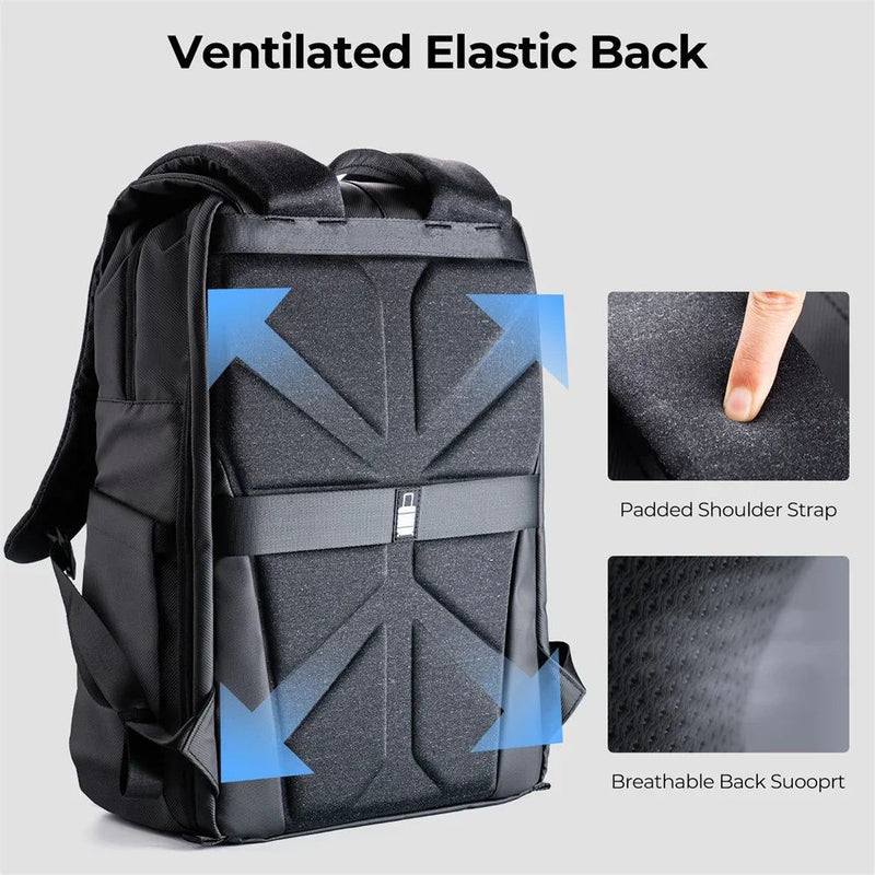 Camera Backpack for Camping Black