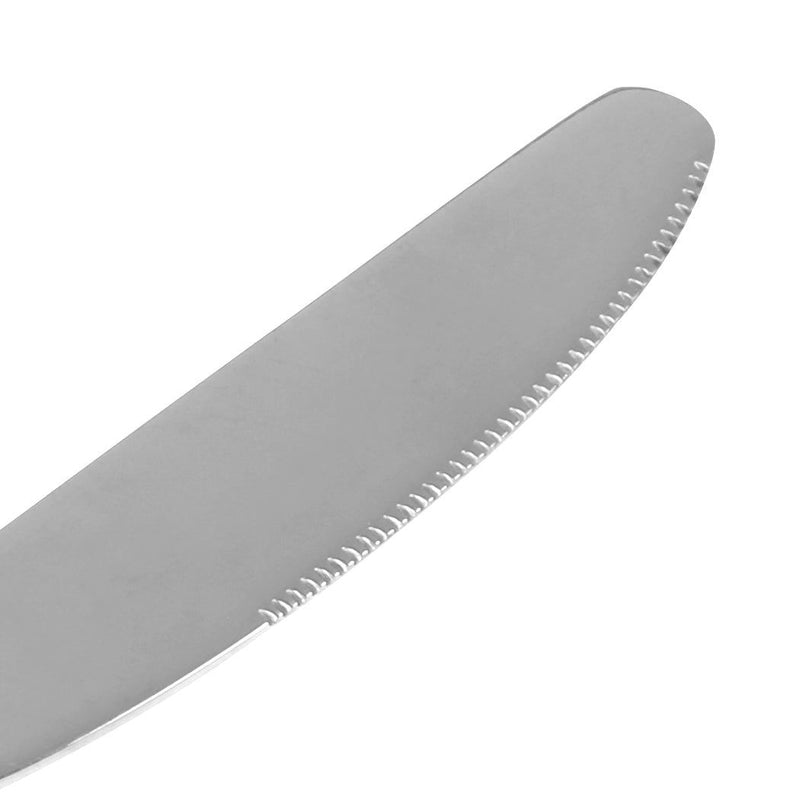 Traderight Group  Cutlery Set Stainless-Steel Knife Fork Spoon Kitchen Tableware Set Silver 120Pcs
