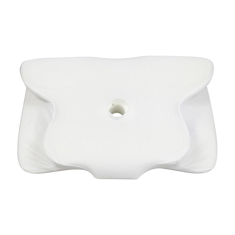 Dreamz Contour Memory Foam Pillow Cervical Neck Shoulder Pain Relief Blue