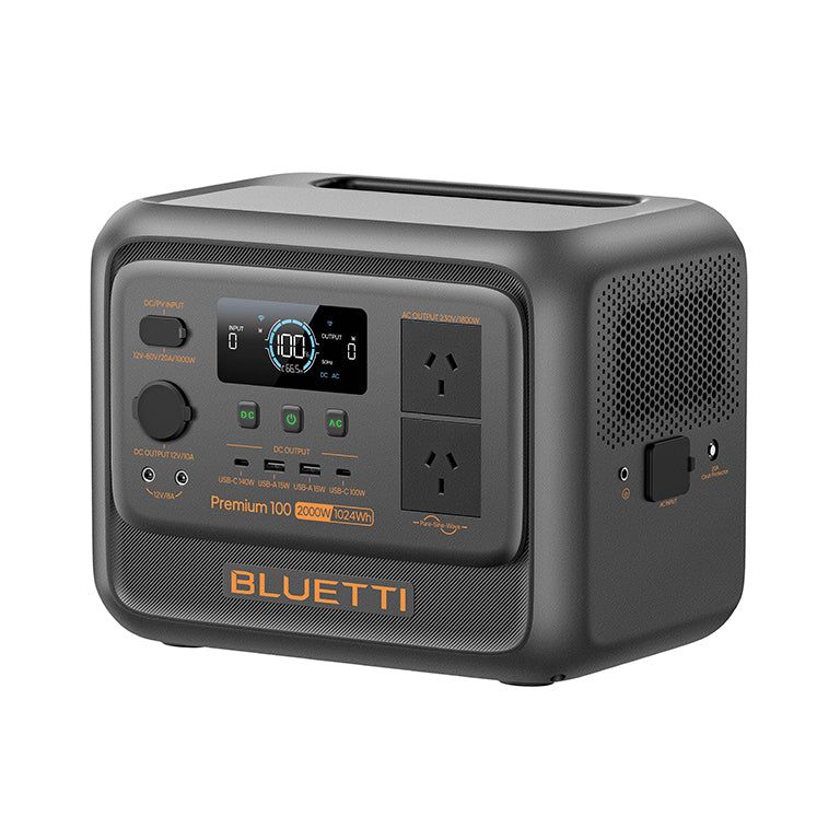 BLUETTI PREMIUM 100 V2 Portable Power Station | 1800W 1024Wh