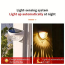 Illuminate Your Holidays: 4-Pack Solar Fence Lights for Festive Deck Decoration