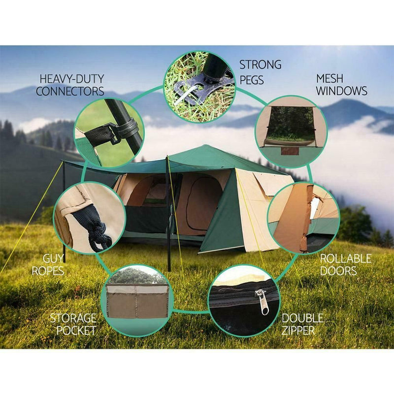 8-Person Instant Up Tent