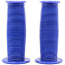 Bikelane 95mm Kids Bike Mushroom Handlebar Grip Pair (Blue)