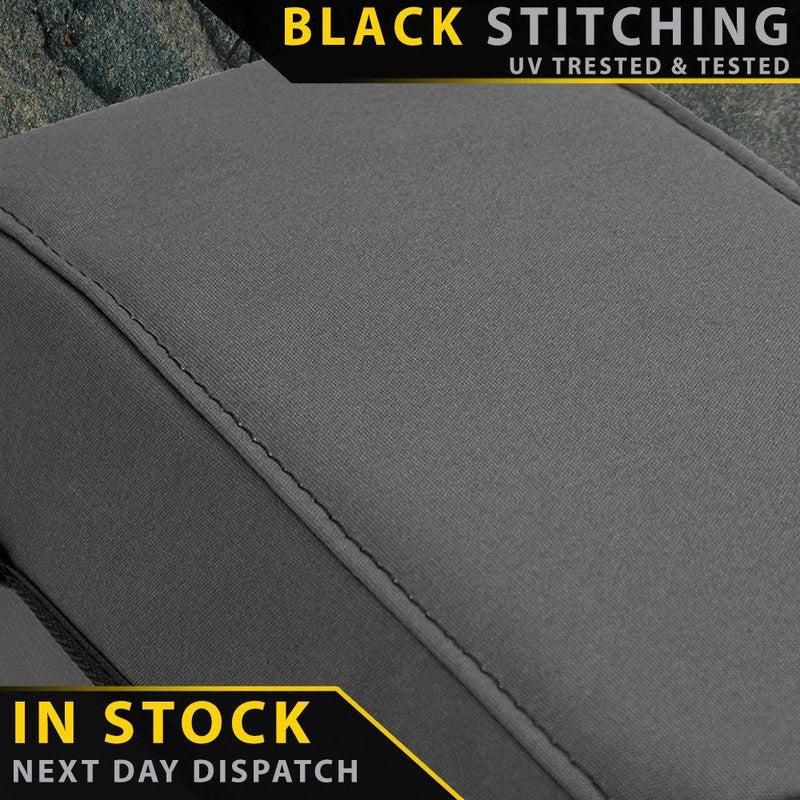 Mitsubishi Triton MR (Leather Seats) Heavy Duty XP7 Canvas Armrest Console Lid (In Stock)