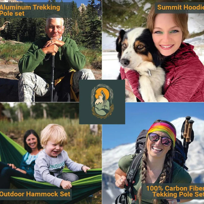 All-Season Lightweight Camping Blanket Green