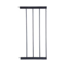 Levede Baby Safety Gate Adjustable Pet Stair Barrier 30cm Door Extension Black