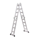 Traderight Multi Purpose Ladder Aluminium Folding Platform Extension Step 4.7m