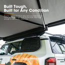 San Hima 180 Degree Awning Free-Standing Car Camping 4x4 Awning With L Brackets