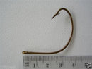 1 Box of Mustad 37140 Bronze Wide Gap Fishing Hooks