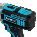 Traderight 21V Cordless Drill Driver Kit Impact Hammer with 2×2.0Ah Batteries