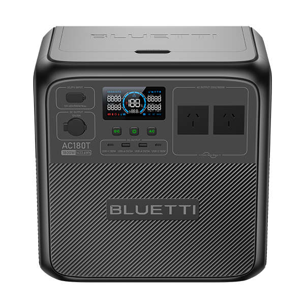 BLUETTI AC180T Portable Power Station | 1,800W 1,433.6Wh