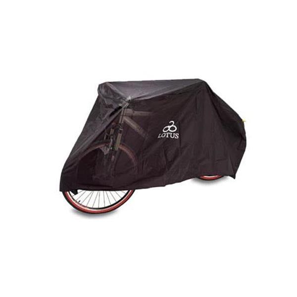 Lotus Bike Cover Black Water-Resistant Nylon Fits All Bikes Size 175 x 58.5 x 84cm