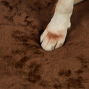 Pawz Orthopedic Dog Bed Memory Foam Cushion Cat Calming Mat Washable XL Coffee