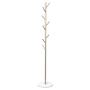 Levede Coat Rack Hat Clothes Stand Hanger Garment Hook Tree Metal Organizer Gold