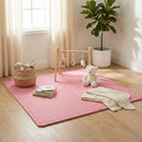 Bopeep EVA Foam Kids Play Mat Floor Kid Crawling Interlocking Home Pink 60x60