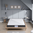 Dreamz Spring Mattress Bed Pocket Tight Top Foam Medium Soft Single Size 16cm