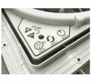 MaxxFan Deluxe -7000KI - with Rain Dome, Thermostat, Power Lift and Remote, 356x356mm
