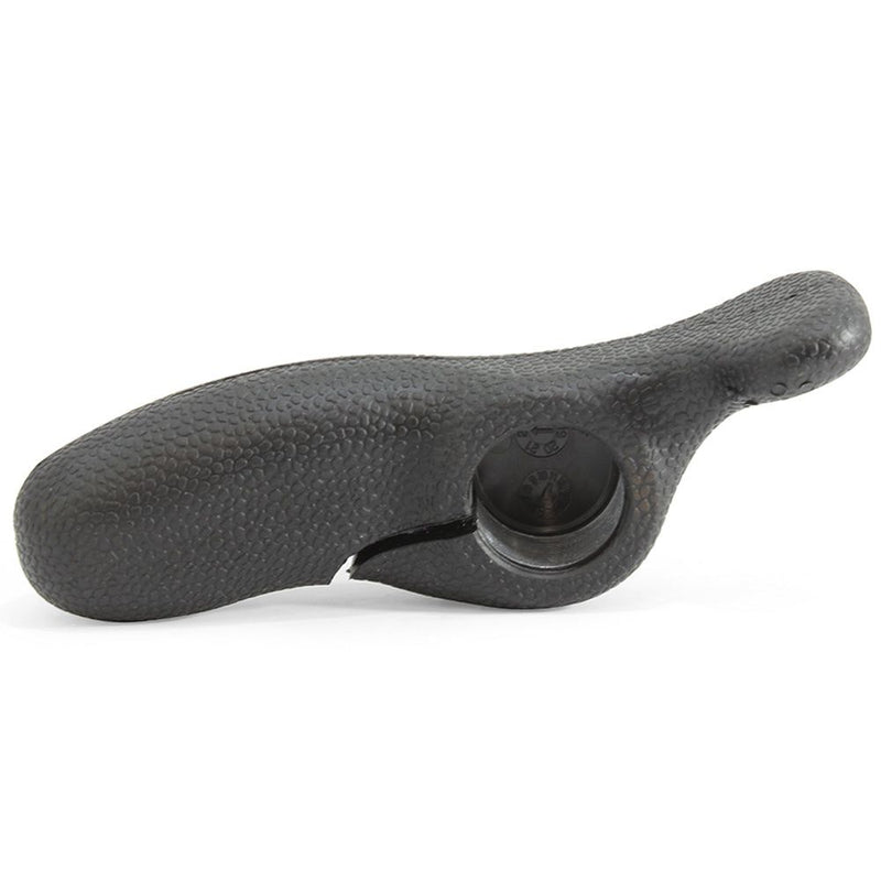 TranzX Kraton Rubber/Alloy Ergonomic Bike Handlebar Ends