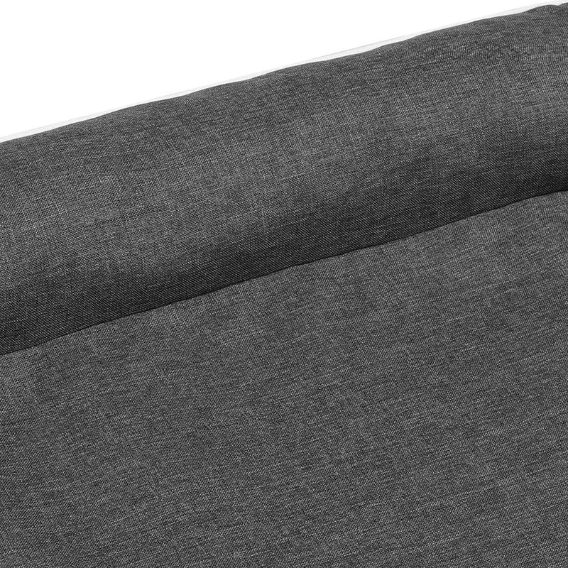 Pawz Orthopedic Dog Bed Memory Foam Cushion Cat Calming Mattress Washable M Grey